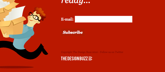 Put Newsletter/Mailing List Sign-Up Form